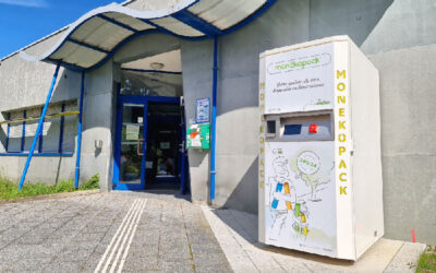 Sacs de tri et biodéchets : un distributeur automatique à votre service