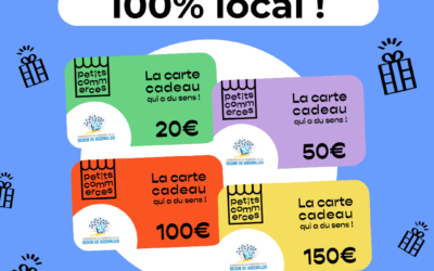 Une carte cadeau pour soutenir le commerce de proximité