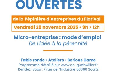 Portes Ouvertes de la Pépinière d&rsquo;entreprises du Florival