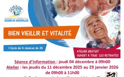 Ateliers « Bien vieillir »