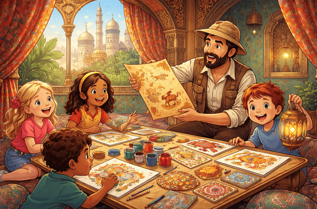 Atelier familles : Voyage au cœur de l’Orient avec notre explorateur