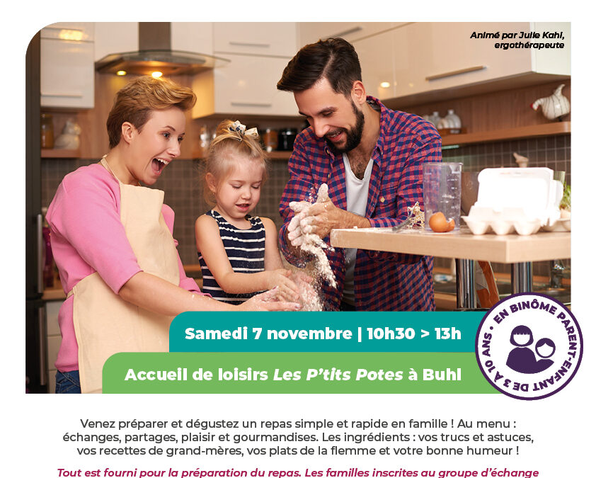Youpi, on passe à table ! Cuisine en famille