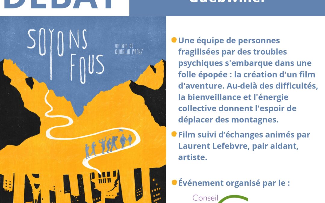 Ciné-débat : « Soyons fous »